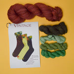 Tsarina of Tsocks Vintage Sock Knitting Kit - Women's Medium/Large