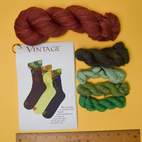 Tsarina of Tsocks Vintage Sock Knitting Kit - Women's Medium/Large