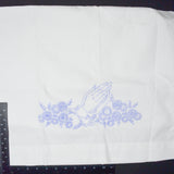 Praying Hands Pillowcase, Stamped for Embroidery