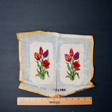 Floral Needlepoint Project, Unfinished