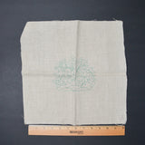 Vintage Elsa Williams Floral Linen, Stamped for Crewel Embroidery