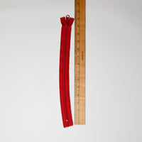 Red YKK 13" Zipper Default Title