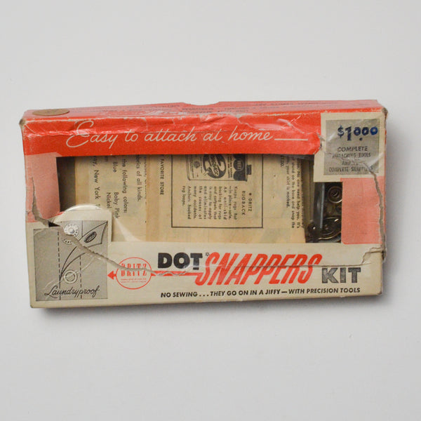 Vintage Dritz Dot Snappers Kit