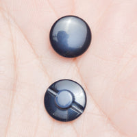 Dark Blue Self Shank Buttons - Set of 6