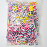 Loopers 16 oz. Jumbo Bag Blended Synthetic Craft Loops