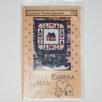 Little Eureka Quilts 103 Country Home Sampler Sewing Pattern Default Title