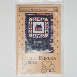 Little Eureka Quilts 103 Country Home Sampler Sewing Pattern Default Title