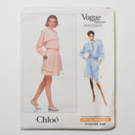 Vogue Paris Original 2107 Chloe Structured Dress Sewing Pattern (6-10) Default Title