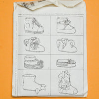 McCall's Crafts 6830 Slippers Sewing Pattern