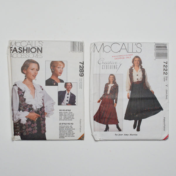 McCall's Sewing Pattern Bundle - Set of 2