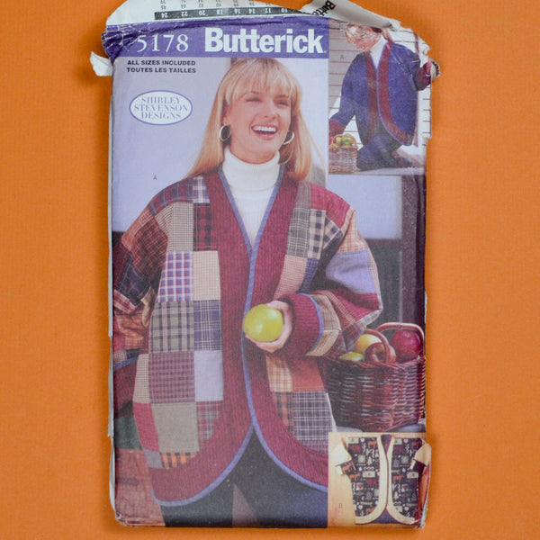 Butterick 5178 Jacket Sewing Pattern (All Sizes)