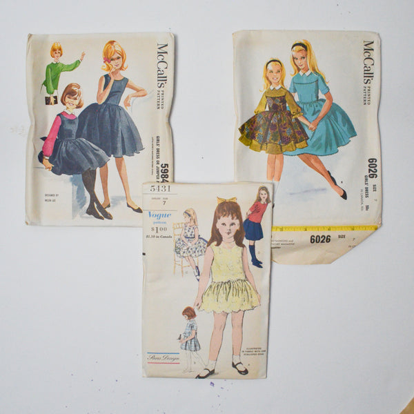 Vintage McCall's Sewing Pattern Bundle - Set of 3