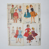 Vintage McCall's Children's Sewing Pattern Bundle, Size 10 - Set of 4