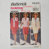 Butterick 6655 Jacket, Top + Skirt Sewing Pattern (12-16)