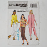 Butterick B5000 Jacket, Sash + Pants Sewing Pattern Size Y (XS-M)