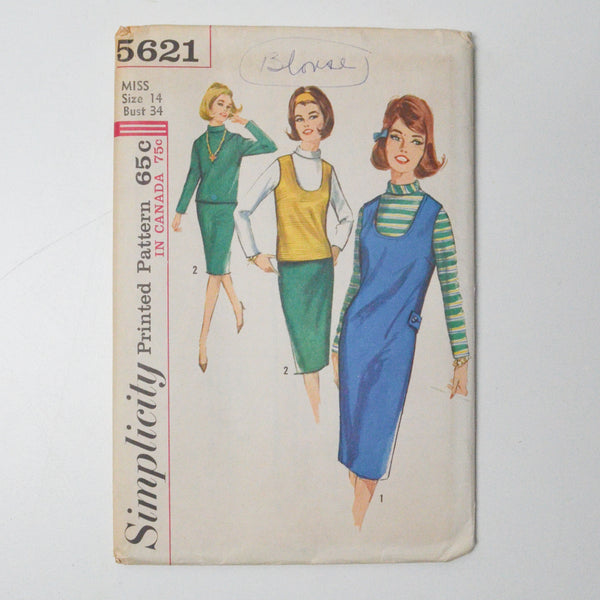 Simplicity 5621 Sewing Pattern - Size 14