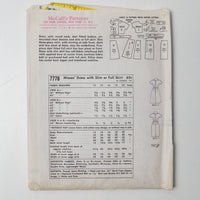 McCall's 7778 Dress Sewing Pattern