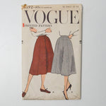 Vogue 9392 Skirt Sewing Pattern - 28" Waist 38" Hip