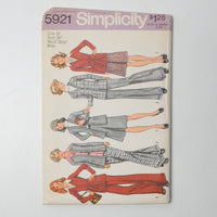 Simplicity 5921 Suit Separates Sewing Pattern - Size 12