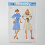 Simplicity 7845 Dress Sewing Pattern - Size 10