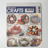 McCall's 8658 Seasonal Wreath Sewing Pattern