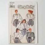 Simplicity 8741 Blouse Sewing Pattern - Size 14