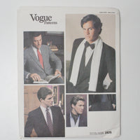 Vogue Patterns Tie, Ascot, Scarf + Cummerbund Sewing Pattern