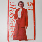 See + Sew 4444 Jacket + Skirt Sewing Pattern - Size A (6-14)