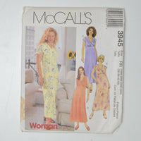 McCall's 3945 Petite Dress Sewing Pattern Size RR (18W-24W)