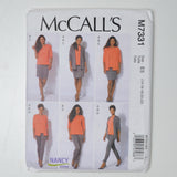 McCall's M7331 Jacket, Top, Skirt + Pants Sewing Pattern Size E5 (14-22)