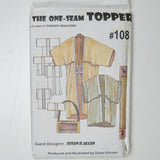 The One Seam Topper 108 Cardigan Sewing Pattern