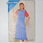 See + Sew 5503 Jumper + Top Sewing Pattern Size A (8-12)