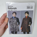 Butterick B6254 Coat Dress Sewing Pattern Size Y (XS-M)