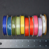 Rainbow Narrow Ribbon Bundle - 10 Spools