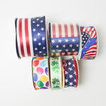 Holiday Patterned Ribbon Bundle - 6 Spools