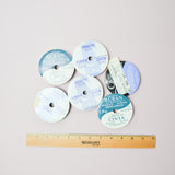 Neutral Picot Edge Ribbon Bundle - 6 Spools