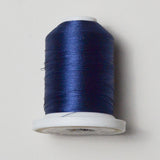 Midnight Blue 2613 Robison-Anton Rayon 40 wt. Thread - 1100 Yd Spool Default Title