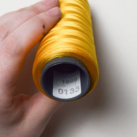 Yellow ECOFIL 40 wt. Machine Embroidery Thread - 5000m Spool Default Title