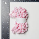 Light Pink Pom Pom Trim - 2 Yard Piece