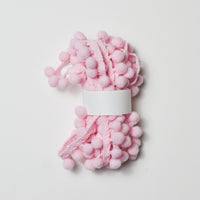 Light Pink Pom Pom Trim - 2 Yard Piece