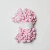 Light Pink Pom Pom Trim - 2 Yard Piece