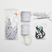 Flat Elastic, Elastic Cord + Nose Wire Bundle