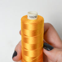 Yellow Gold 1024 Madeira Rayon 40 wt. Machine Embroidery Thread - 1000m Spool