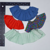 Blue, Red + Green Gathered Ruffle Trim Bundle