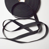 Black Webbing Strap, 1" Wide - By the Yard Default Title