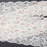 Cream + Pink Lace, 3.5" Wide - By the Yard Default Title