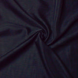 Sheer Black Weighted Selvedge Drapery Fabric, 112" Wide - By The Yard