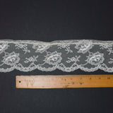 White Scalloped Lace Trim - By the Yard