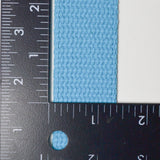 Blue Cotton Webbing Strap - By the Yard