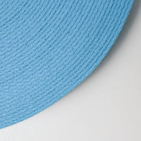 Blue Cotton Webbing Strap - By the Yard